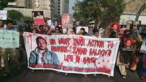 BSO-Azad Protest Karachi